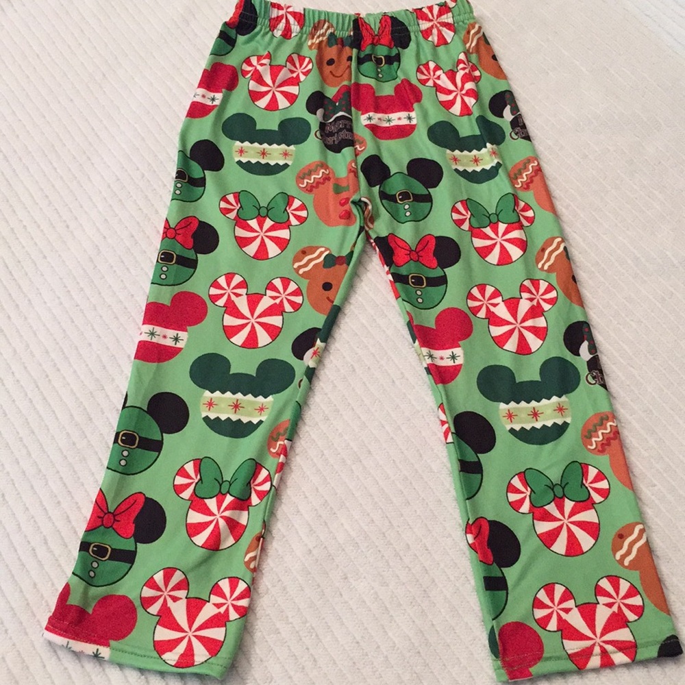 Disney Mickey Mouse Christmas leggings 4T Girls